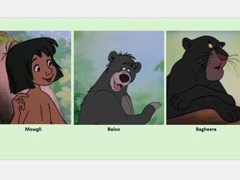 EAL: Jungle Book (1967) - Bare necessities - Sequencing