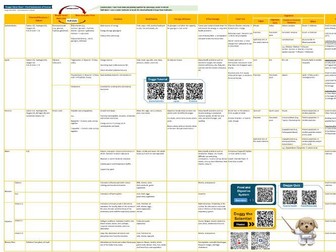 Cheatsheet/Quiz: Food & Health of Human