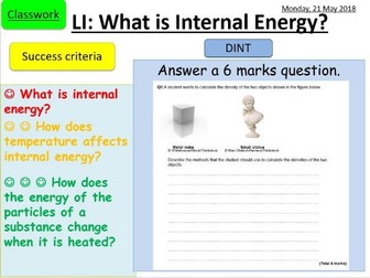 Internal energy