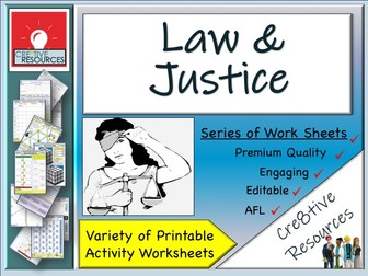 Law + Justice - Work From Home Pack -