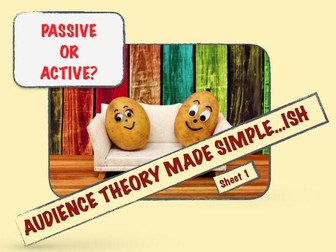 Audience Made Simple..ish Active or Passive