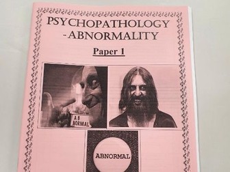 Abnormality booklet