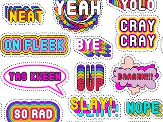 TEACHING SLANG THROUGH LITERARY TEXTS ( ESL)