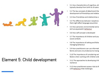 Element 5 T Level in Education & Early Years