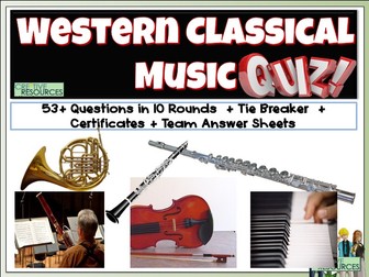 Western Classical Music Quiz