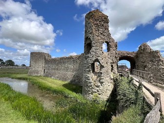 AQA History Pevensey Castle