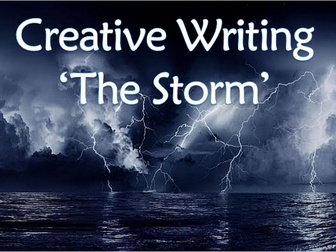 Creative Writing - The Storm