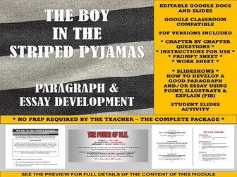 The Boy in the Striped Pyjamas [Book]: Paragraph and Essay Development