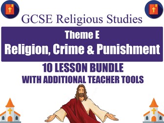 Religion, Crime & Punishment (10 Lesson Unit) (AQA GCSE Religious Studies)