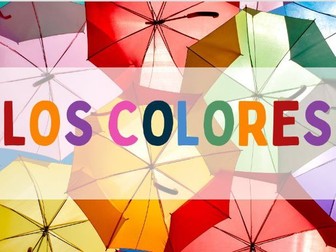 Spanish colours (Colores en Español)