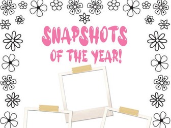 Snapshots of the Year