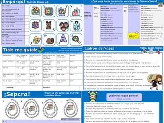 Vacaciones De Semana Santa - Easter - Pascua