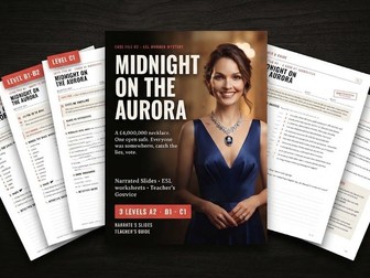 Elim Mystery Series: Case 2 – Midnight on the Aurora – Whodunit for Teens (B1, B2 & C1)