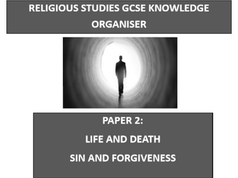 Knowledge Organiser EDUQAS GCSE RE Component 2 Route B Catholic