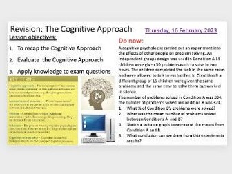 The Cognitive Approach