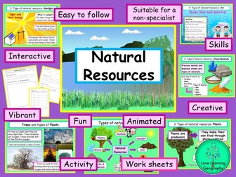 Natural Resources Primary KS2 Geography