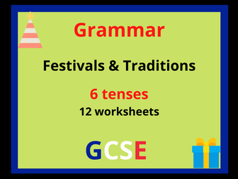 French tenses revision festivals traditions
