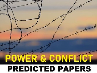 2024 AQA Power & Conflict: Predicted Exams