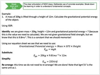 GCSE Physics Equation How-To - Gravitational Potential Energy