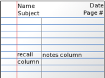 Cornell Notes Template For Revision