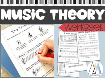 Music Theory Workbook for beginners