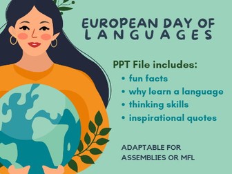 European Day of Languages- Assembly/Lesson