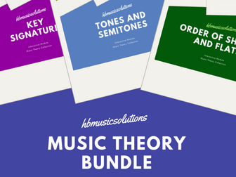 Music Theory Interactive Bundle