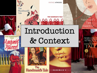 The Handmaid's Tale: Context - Introduction or Revision Lesson