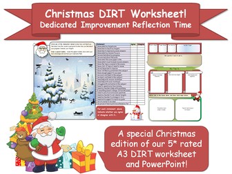 Christmas DIRT Worksheet Bundle!