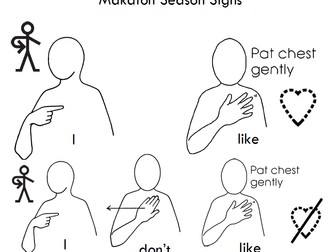 Makaton Vocabulary- Seasons
