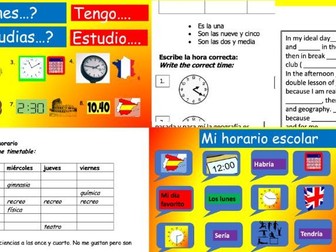 Claro 1 Mi insti 6.3 Mi horario escolar