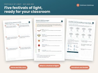 Festivals of Light Pack KS1 & KS2
