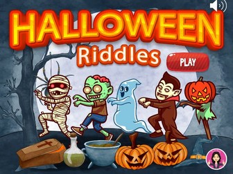 Halloween Riddles Powerpoint game