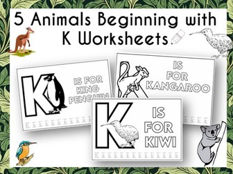 5 Animals Beginning with the Letter K