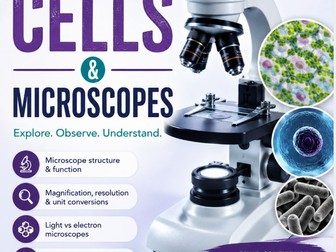 GCSE Biology – Microscopes Lesson & Assessment Pack