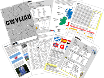 Llyfryn ‘Gwyliau’ (CA3) / ‘Holidays’ Booklet (KS3)