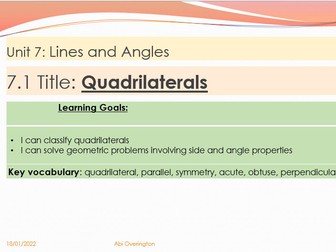 Year 8 Lines and Angles