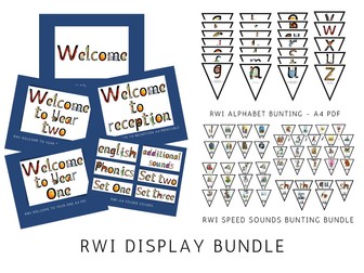 RWI Read Write Inc. Classroom Display Bundle