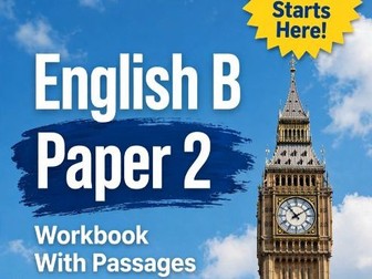 IGCSE English B Paper 1 Workbook 2026-2028