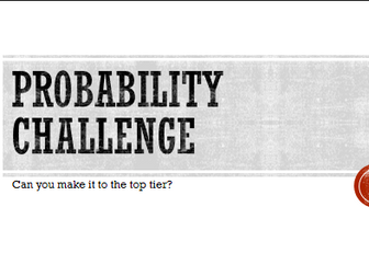 Probability Challenge Relay