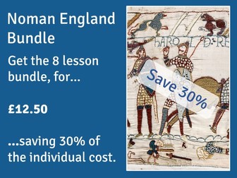 KS3 Norman England Bundle