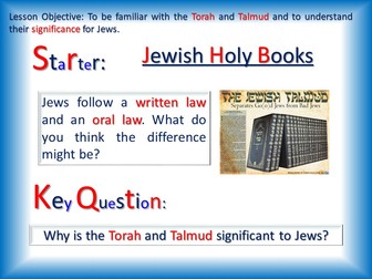 Jewish Holy Books (GCSE)