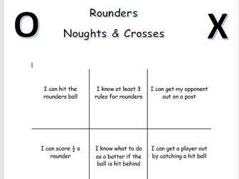 Rounders Noughts and Crosses