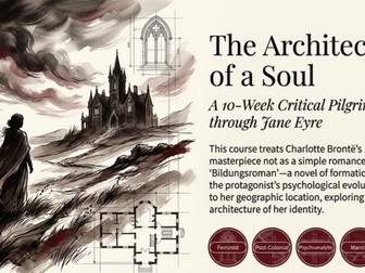 Jane Eyre Charlotte Brontë Full Teaching Unit Scheme of Work Assessment