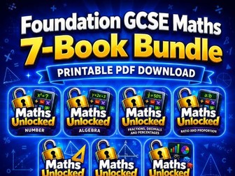 GCSE Entire Foundation Workbook Series