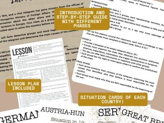 The Lost Telegram - Causes of 1st World War