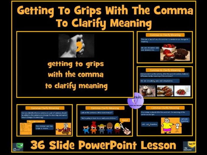 commas to clarify meaning examples