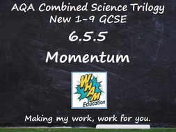 AQA Combined Science Trilogy: 6.5.5 Momentum