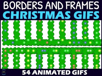 Christmas Border GIFs - Animated Frames