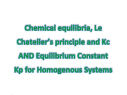The COMPLETE 3.1.6 and 3.1.10 Chemical Equilibria Revision Resource